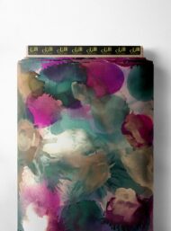 Color abstract style with purple,green colors