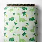 Dinosaur animal style with green,yellow colors