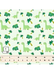 Dinosaur animal style with green,yellow colors - Image 5