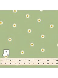 Bloom flower style with green,white colors - Image 5