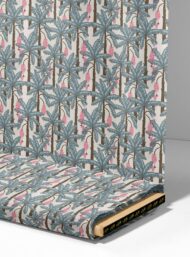 Palm flower style with brown,green colors - Image 4