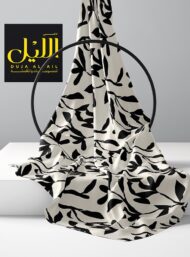 Leaf nature style with black, white colors - Image 2