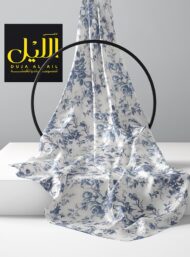 Bird flower style with blue, white colors - Image 2