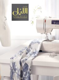 Bird flower style with blue, white colors - Image 7