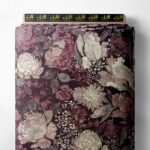 Petal flower style with pink,green colors