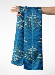 Tree nature style with blue, white colors - Image 3