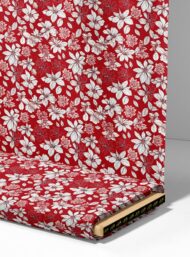 Petal flower style with red,white colors - Image 4