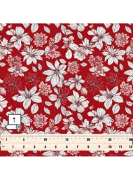 Petal flower style with red,white colors - Image 5