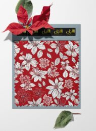 Petal flower style with red,white colors - Image 6