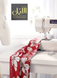 Petal flower style with red,white colors - Image 7