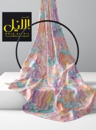 Wave abstract style with pink,blue colors - Image 2