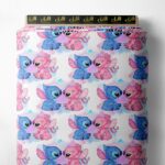 Octopus animal style with pink,blue colors