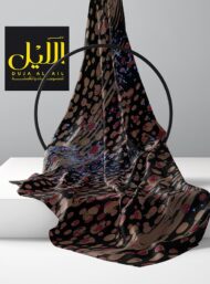 Circle abstract style with brown,blue colors - Image 2