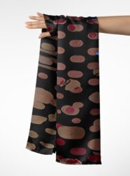 Circle abstract style with brown,blue colors - Image 3