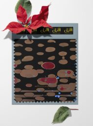 Circle abstract style with brown,blue colors - Image 6