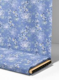 Blossom flower style with blue,white colors - Image 4