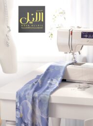 Blossom flower style with blue,white colors - Image 7