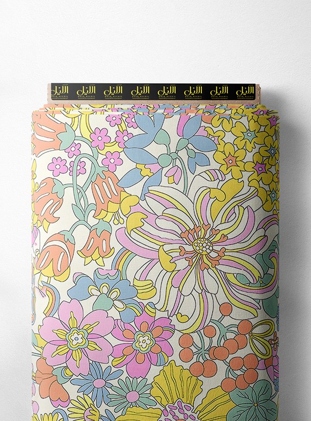 LAI01-3752_1.jpg Bloom flower style with yellow,pink colors - Image 1