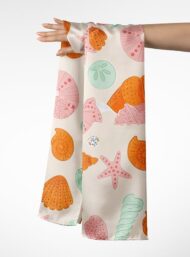 Shell ocean and sky style with pink,orange colors - Image 3