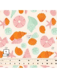 Shell ocean and sky style with pink,orange colors - Image 5