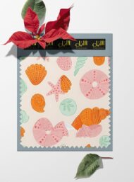 Shell ocean and sky style with pink,orange colors - Image 6