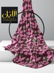 Petal flower style with pink,green colors - Image 2