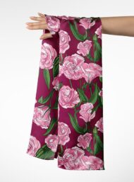 Petal flower style with pink,green colors - Image 3