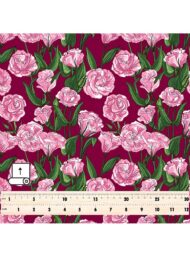 Petal flower style with pink,green colors - Image 5