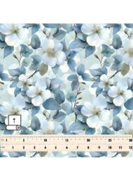 Petal flower style with blue,green colors - Image 5