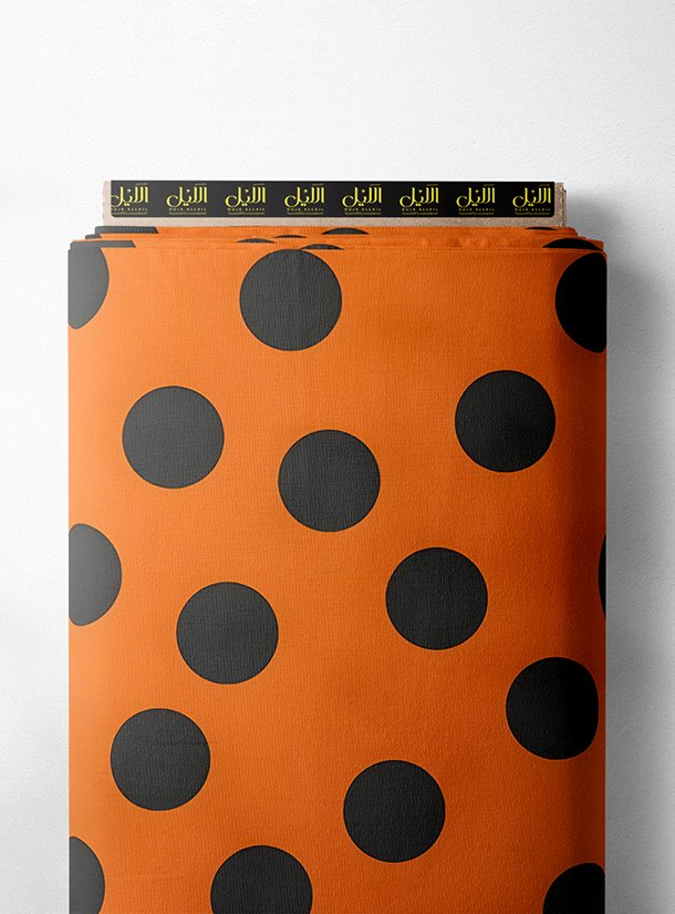 LAI01-3761_1.jpg Circle others style with black, orange colors - Image 1