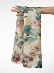 Petal flower style with pink,green colors - Image 3