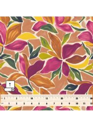 Leaf flower style with pink,green colors - Image 5