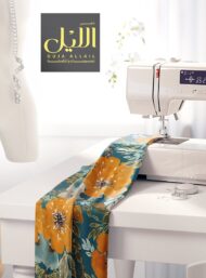 Bloom flower style with orange,white colors - Image 7