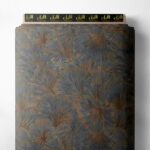 Leaf nature style with brown,grey colors