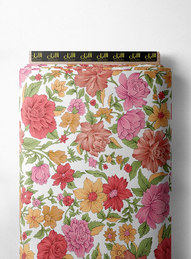 LAI01-3773_1.jpg Bloom flower style with pink,red colors - Image 1