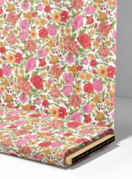 Bloom flower style with pink,red colors - Image 4