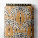 Palm nature style with brown,black colors