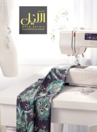 Leaf flower style with green,blue colors - Image 7