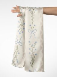 Stem flower style with blue,green colors - Image 3