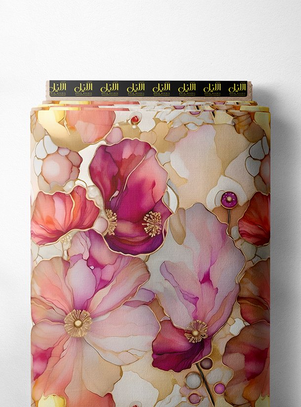 LAI01-3784_1.jpg Bloom flower style with pink,red colors - Image 1