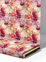 Bloom flower style with pink,red colors - Image 4