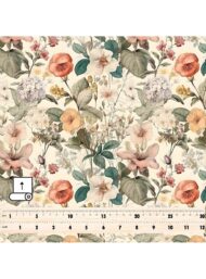 Petal flower style with pink,green colors - Image 5