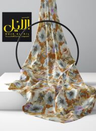 Bloom flower style with white,grey colors - Image 2