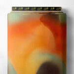 Color abstract style with orange,red colors