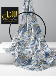 Tree nature style with blue, white colors - Image 2