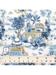 Tree nature style with blue, white colors - Image 5