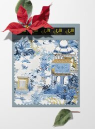 Tree nature style with blue, white colors - Image 6