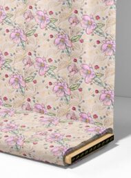 Petal flower style with pink,green colors - Image 4