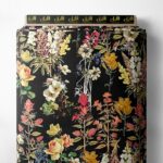 Rose flower style with yellow,red colors