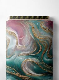 Wave others style with blue,pink colors